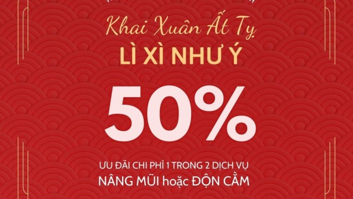 KHAI XUÂN ẤT TỴ – LÌ XÌ NHƯ Ý: ƯU ĐÃI 2 DỊCH VỤ ĐƯỢC YÊU THÍCH NHẤT